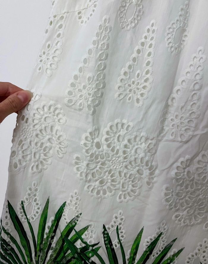 Robe en dentelle blanche Desigual T40 - photo numéro 4