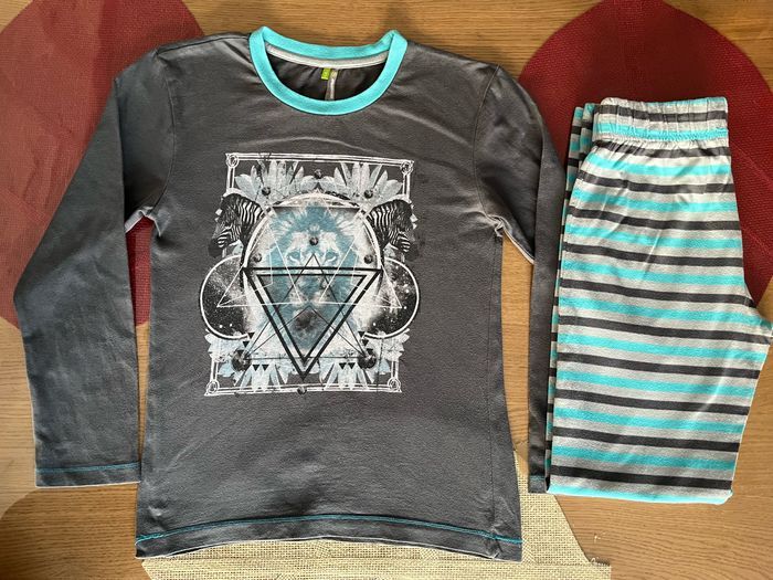 ☆☆ Ensemble pyjama ORCHESTRA Taille 10 ans (140 cm) en TBEG ☆☆ - photo numéro 2