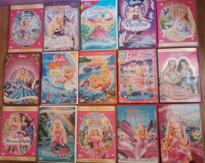 Lot de DVD BARBIE 🌸💖