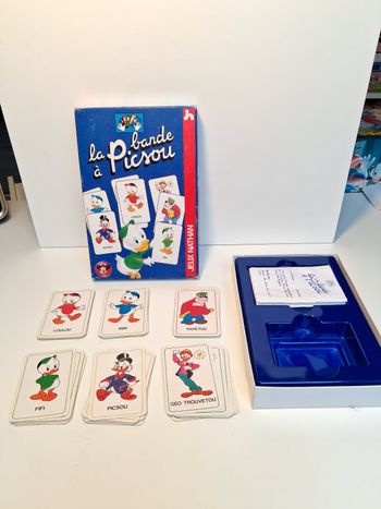 Jeux vintage Disney 1991 La bande à Picsou (jeux nathan) complet