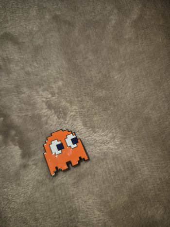Broche pacman orange