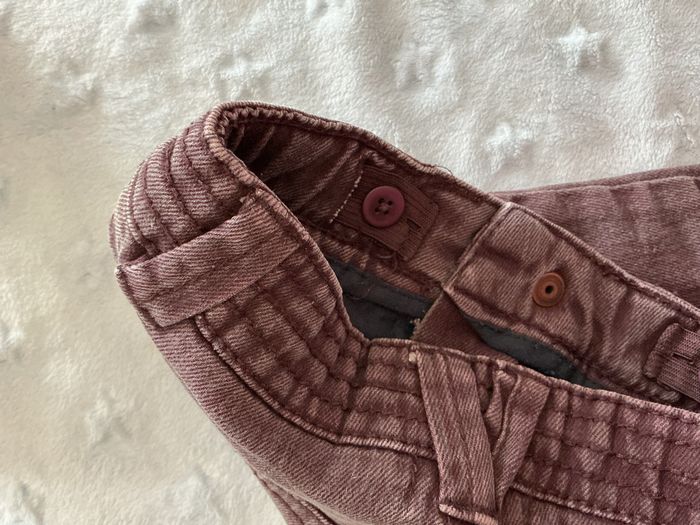 jean couleur prune taille réglable 2 ans orchestra - photo numéro 4