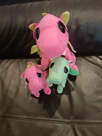 Peluches ty dragons