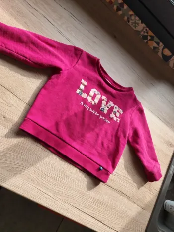 Sweat fushia Lili Marelle 5 ans