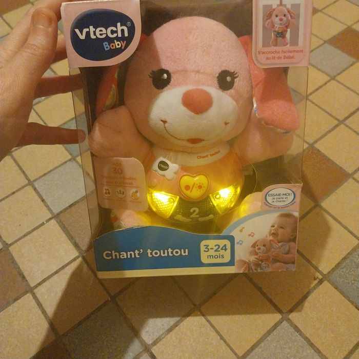 Chant toutou rose neuf  vtech - photo numéro 2