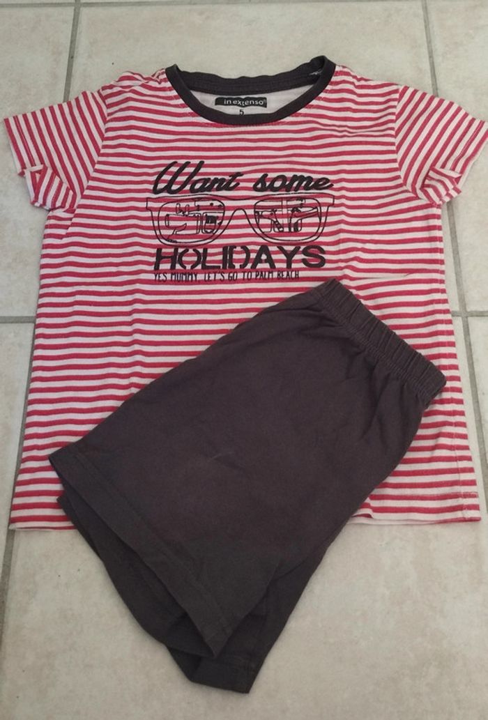 Pyjama short 5 ans