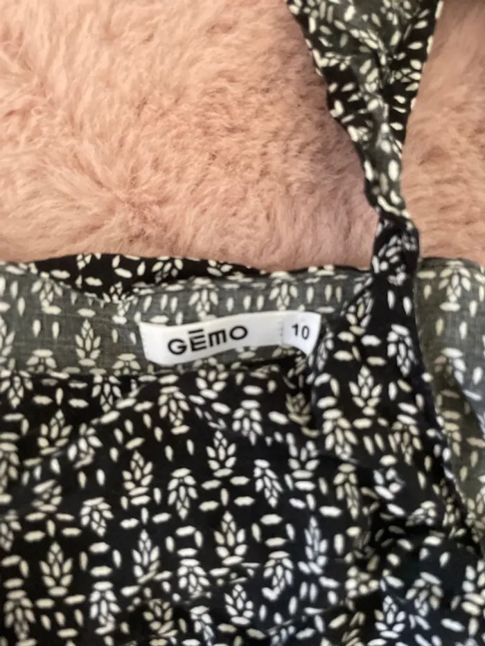 Robe à motifs noire et blanche - photo numéro 3