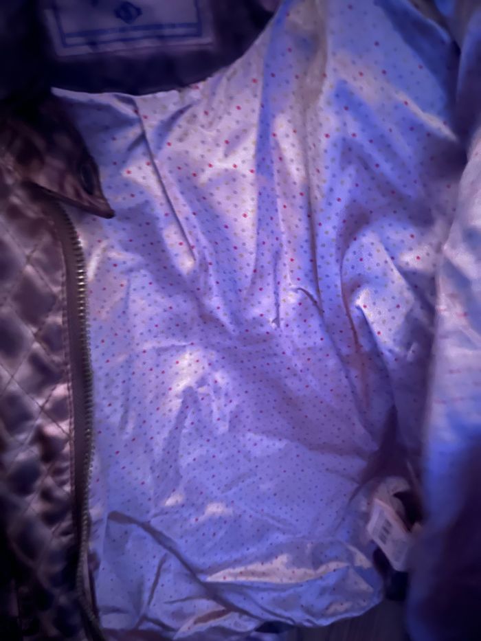 Veste similicuir beige marron kaporal - photo numéro 4