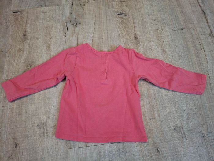 Tee shirt manche longue fille 18 mois - photo numéro 3