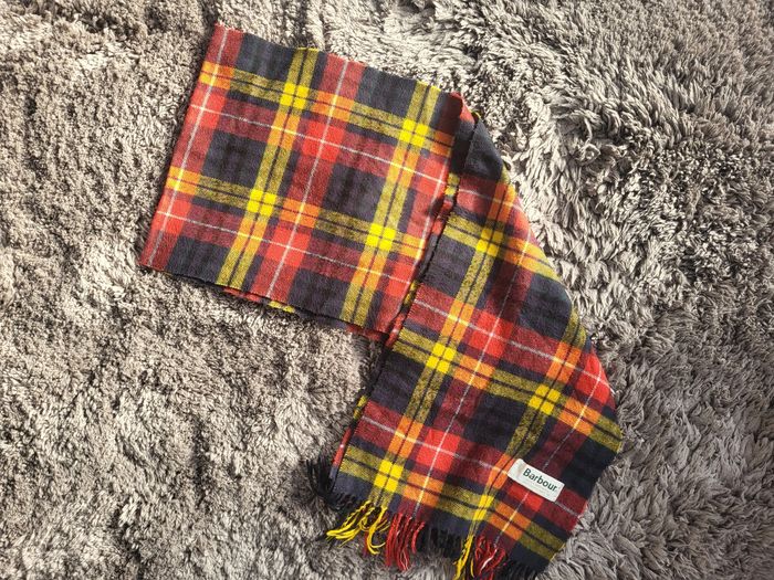 🧣 Écharpe 100% laine Barbour – Authentique et élégante - photo numéro 5