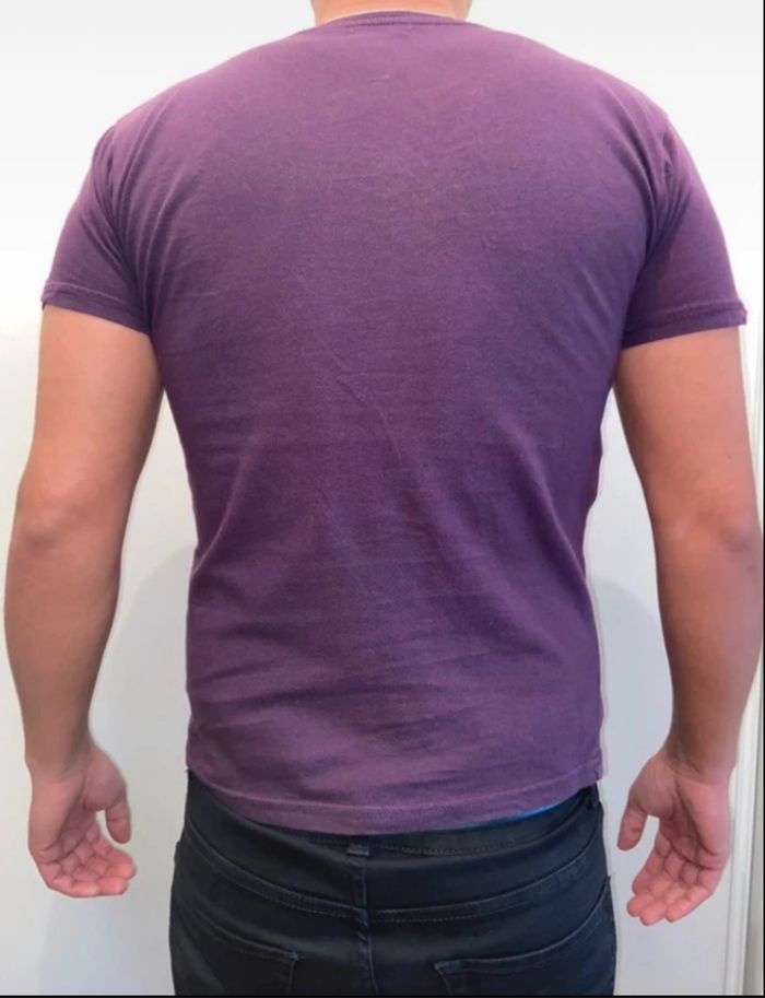 Tee-shirt violet - photo numéro 3