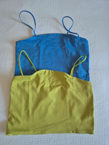 Lot de 2 crop top fille XS Pimkie