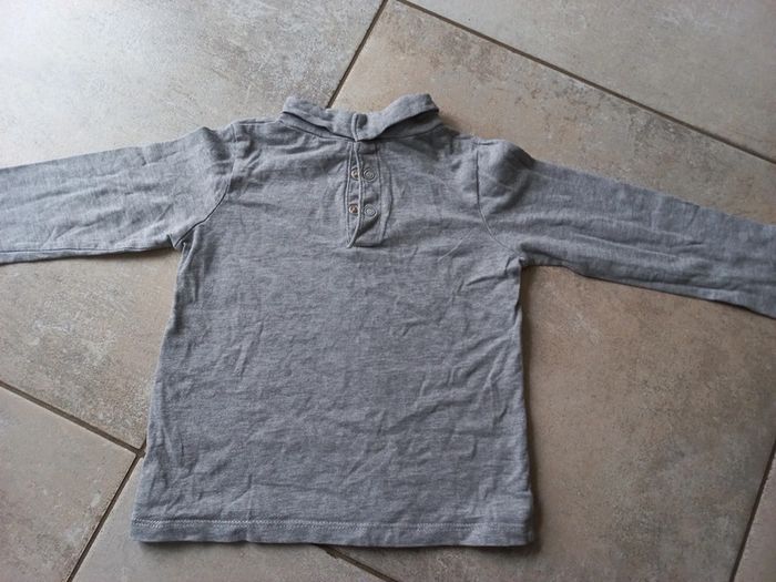 Tee-shirt manches longues gris In extenso 2 ans - photo numéro 3
