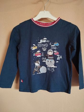 Noël T-shirt manches longues Sergent major taille 8 ans