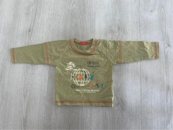 Tee shirt manche longue 6 mois tissaia