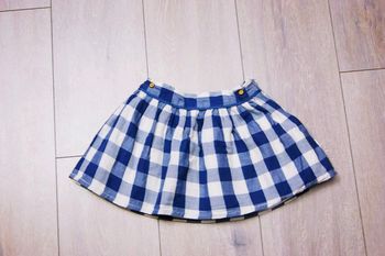 Jupe bleu et blanc. 4 ans fille.  Kiabi