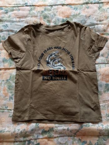 Tee-shirt kaki orchestra 4 ans