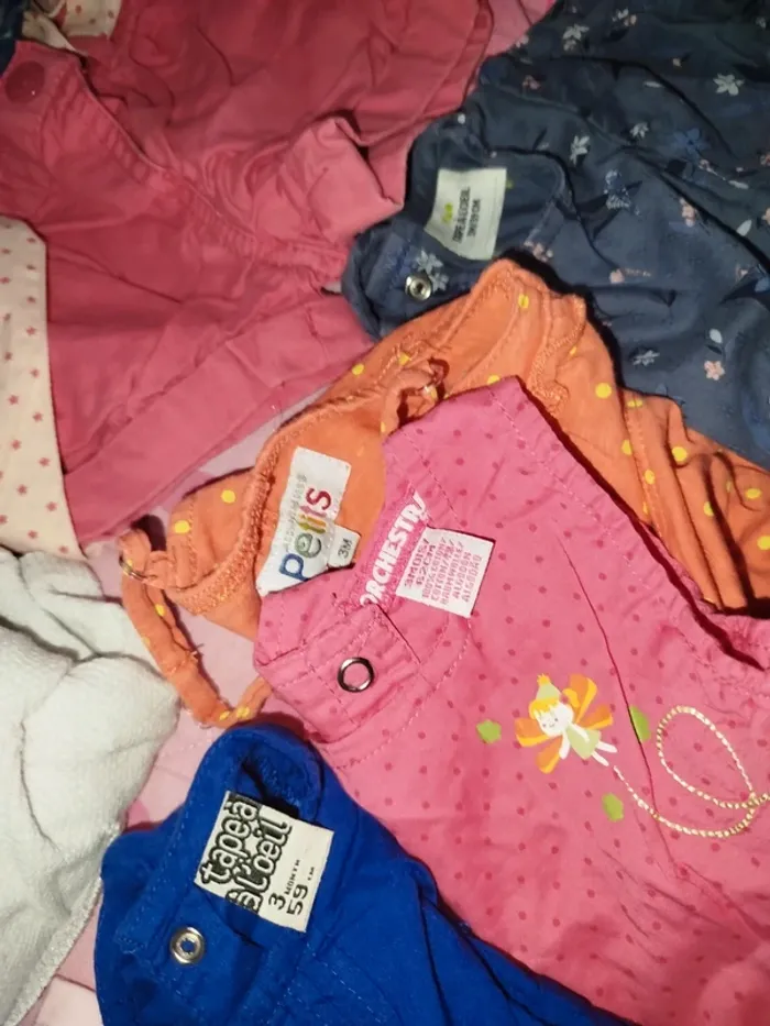 Lot vêtements fille 3 mois été - photo numéro 2