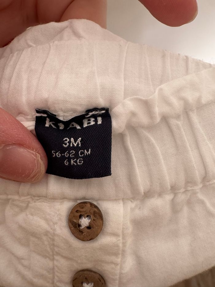 Short blanc broderie - photo numéro 4