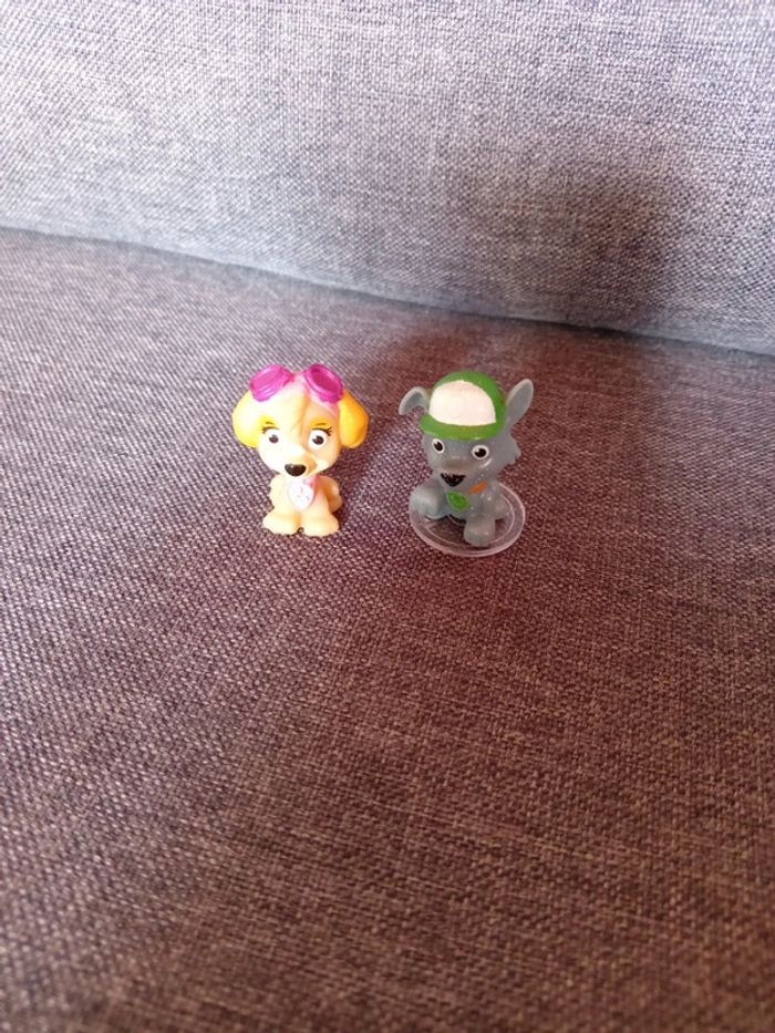 Lot de 2 figurines Pat patrouille
