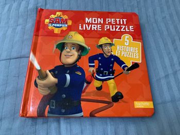 Livre puzzle Sam le pompier