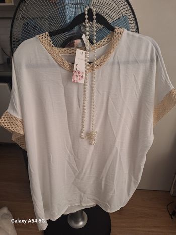 Haut neuf blanc xl.a xxl .46.48