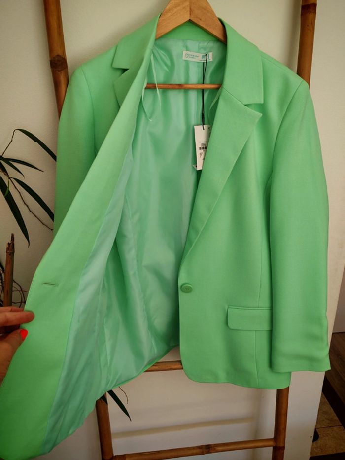Blazer menthe primark 42 - photo numéro 4