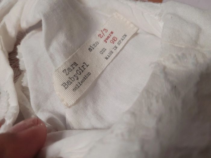 Robe Zara 24 mois blanche - photo numéro 4