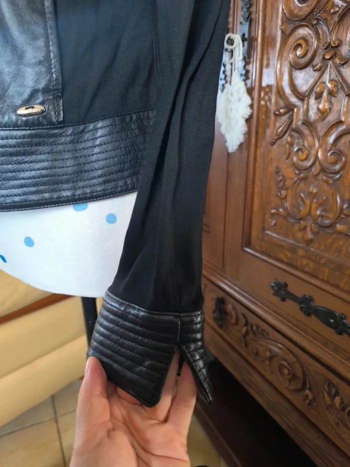 Superbe veste cuir véritable - photo numéro 7