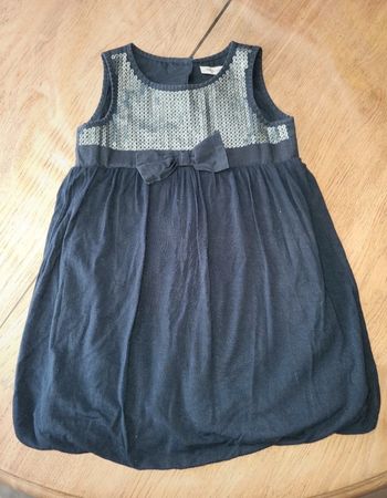 Robe bleu marine 3/4 ans