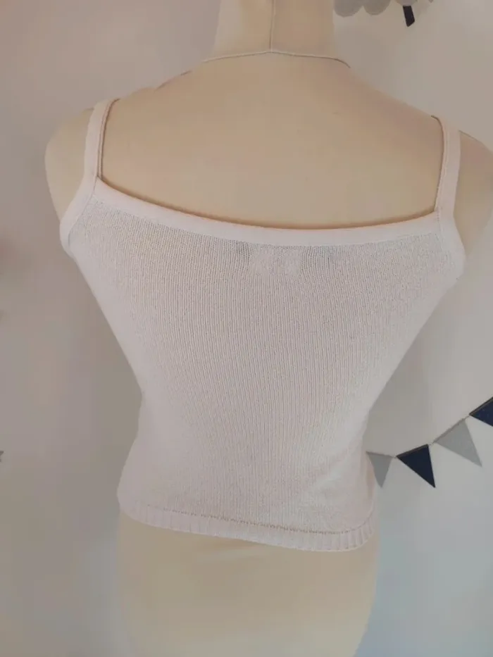 Haut top court crop top taille S - photo numéro 3