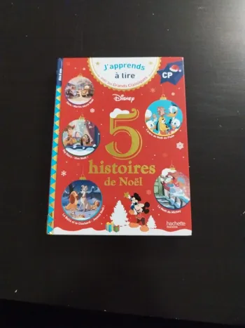 Livre 5 histoire de Noël - j'apprends à lire