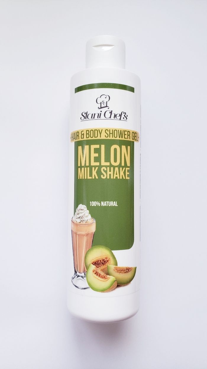 Gel douche corps et cheveux 100 % naturel au melon - Stani Shef's - 250 ml