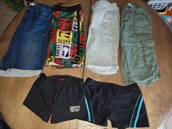 Lot 6 shorts 14ans garçon