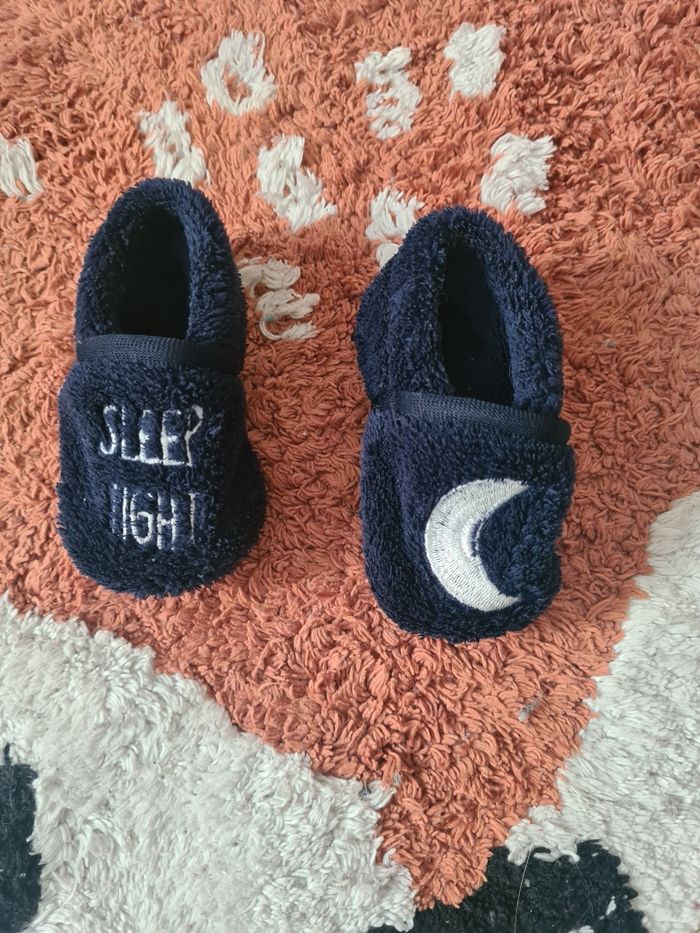 Chaussons polaire- 0/6mois