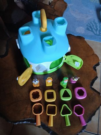 Cotoon maison des formes bleu smoby