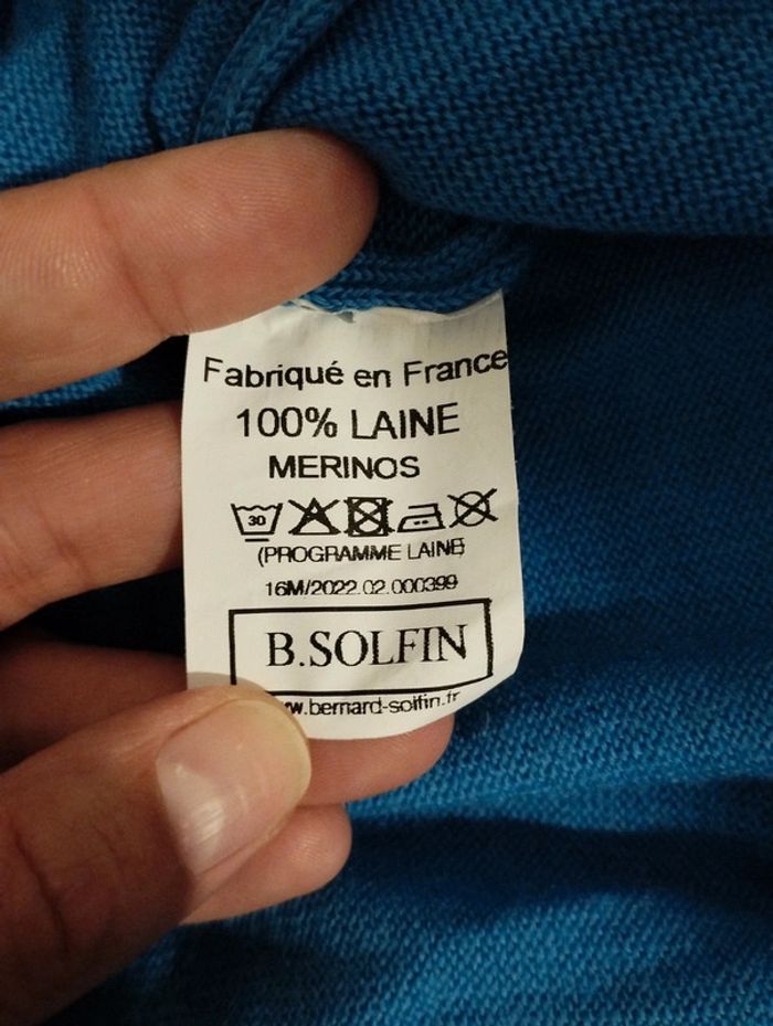 Pull B.Solfin 100% laine taille 46 - photo numéro 6
