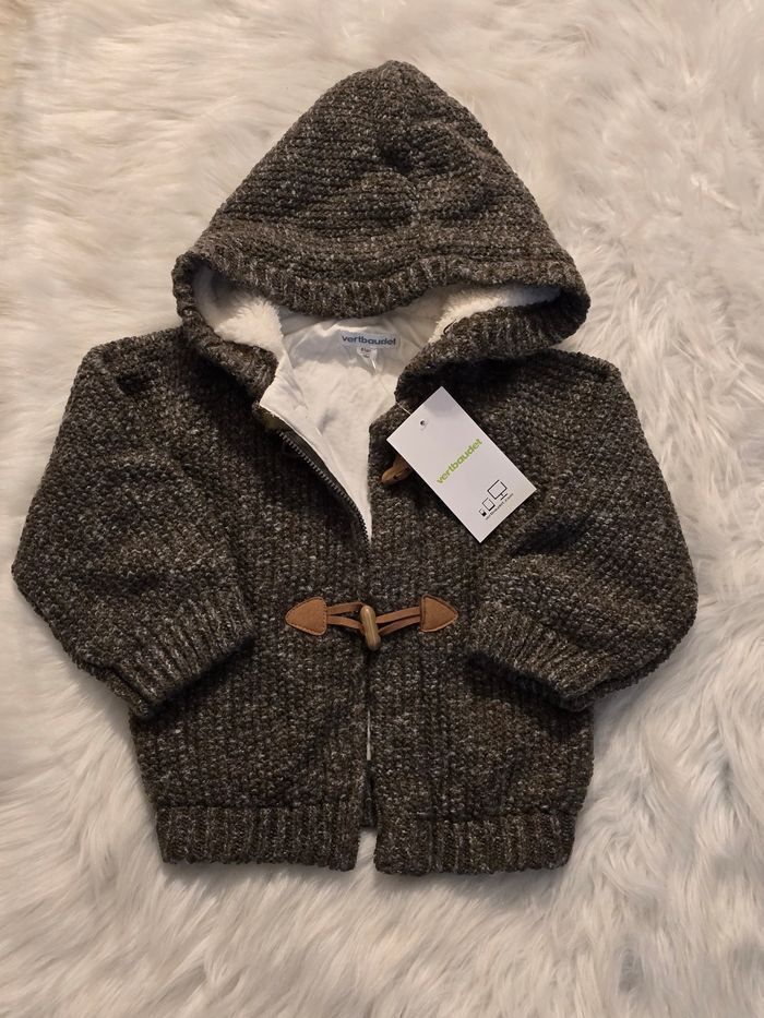 NEUF (non porté)🏷💙😍🤩 superbe gilet ou veste chaud (e) 18 mois garçon 💙😍🤩