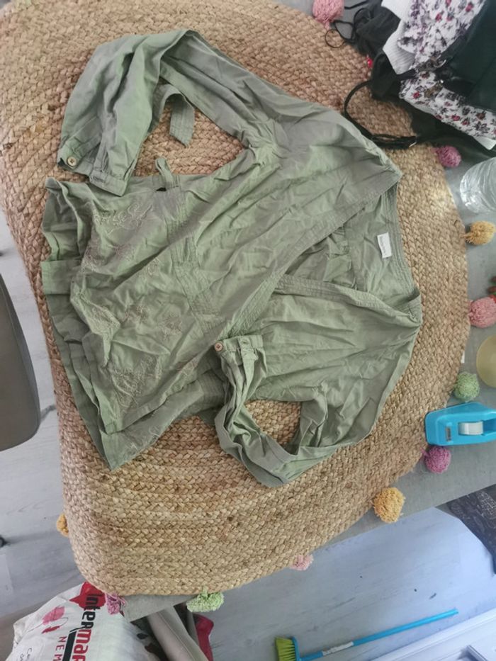 Chemise cache cœur taille M