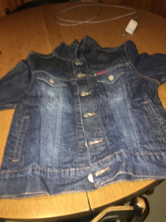 Veste en jeans comme neuve taille S marque lee cooper - photo numéro 4