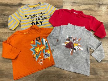 Lot 4 tee-shirts 9 mois Orchestra