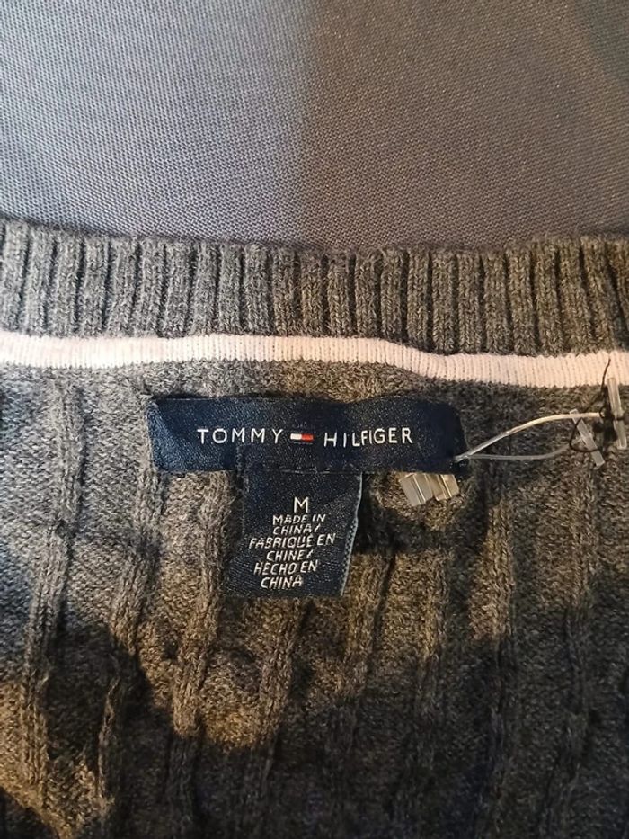 Pull tommy hilfiger femme M - photo numéro 5