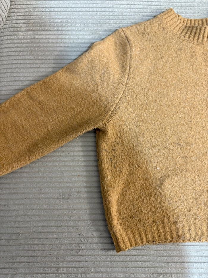 Pull camel col rond - photo numéro 2