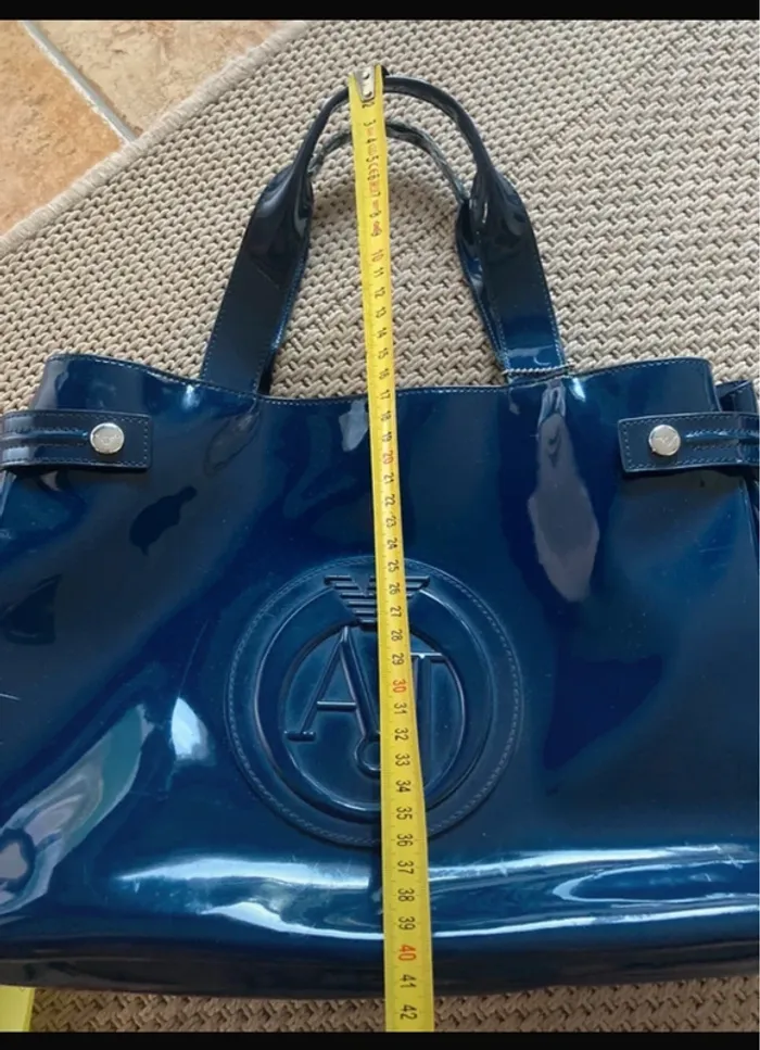 Sac à main Armani Jeans bleu - photo numéro 7