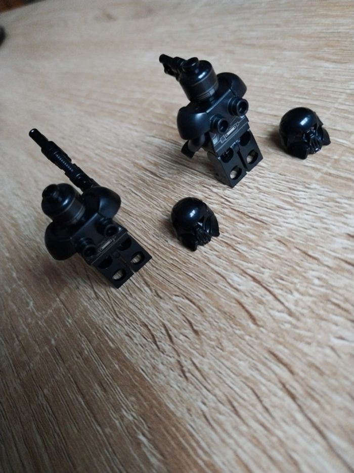 Lego star wars lot 2 minifigs dark trooper sw1161 - photo numéro 8