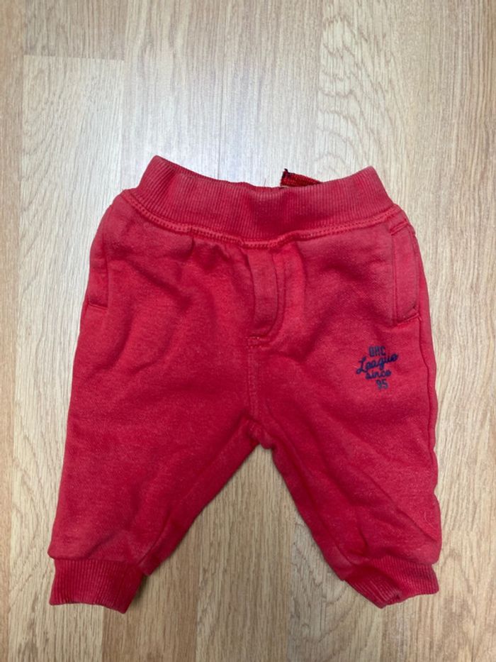 Bas de jogging rouge