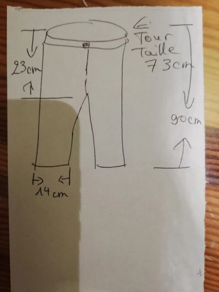 pantalon slim, noir taille 38 - photo numéro 5
