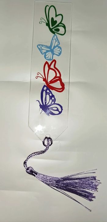 Marque page papillon