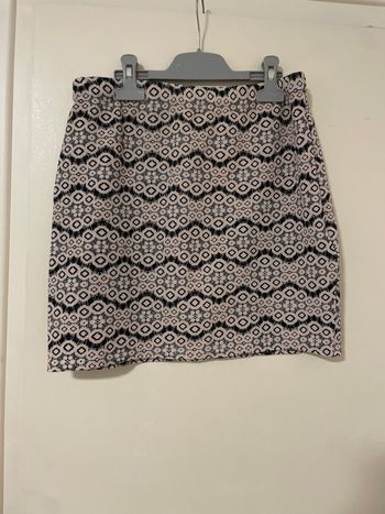 Jupe marine et rose cache cache taille 40