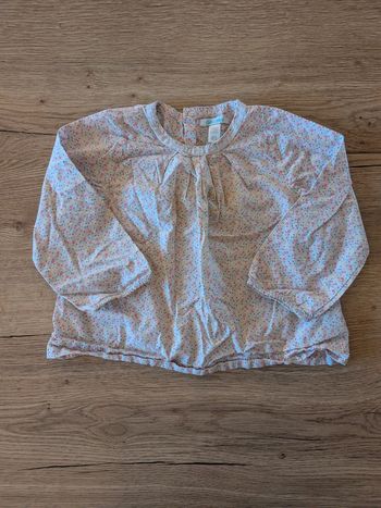 Blouse fleurie Okaïdi - Taille 3 ans